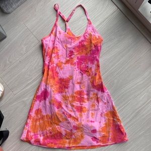 outdoor voices exercise dress (TED) tie die
